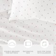 thumbnail image 3 of Holiday Bed Sheets Set in Candy Cane Christmas for Full Size Bedding by Comfort Canopy, 3 of 14