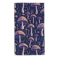 thumbnail image 1 of Fotbe Floral Hippie Mushrooms Toalla Premium con Patrón, Toalla de Microfibra de Secado Rápido, Ligera y Altamente Absorbente (27.5x16in), Ideal para Uso Diario, 1 of 6