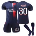 thumbnail image 1 of 2023-2024 Paris Saint G ermain Camiseta local N° 7 Mbappé 22 oso de fresa Electrónica, 1 of 1