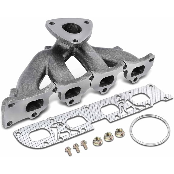 A-Premium Engine Exhaust Manifold Kit W/Gaskets & Bolts & Nuts [DOHC 4Cyl 2.4L] Compatible with Chevrolet Equinox 2013-2014, Captiva Sport 2013-2015 & GMC Terrain 2013-2014, 674-561