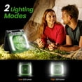 thumbnail image 6 of Veubew Camping Fan,Battery Operated Fan,20000mAh Rechargeable Personal Fan with Outdoor LED Light,Solar Charging,3 Speed,3 Timers Pivot 90°,Maximum Battery Life 16H for Office,Bedroom,Works, 6 of 9