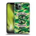 thumbnail image 1 of Head Case Designs Officially Licensed Riverdale South Side Serpents Camouflage Logo Soft Gel Case Compatible with Apple iPhone 11 Pro, 1 of 7