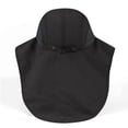 thumbnail image 4 of Jessboyy Men's Bucket Hats with Neck Protection Breathable Sun Hats with Solar Fan Outdoor Hiking Hat Summer Cooling Sun Hats with Neck Flap Dark Gray, 4 of 6