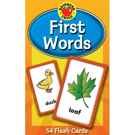 First Words Flash Cards (Paperback) (Best Word Finder For Words With Friends)