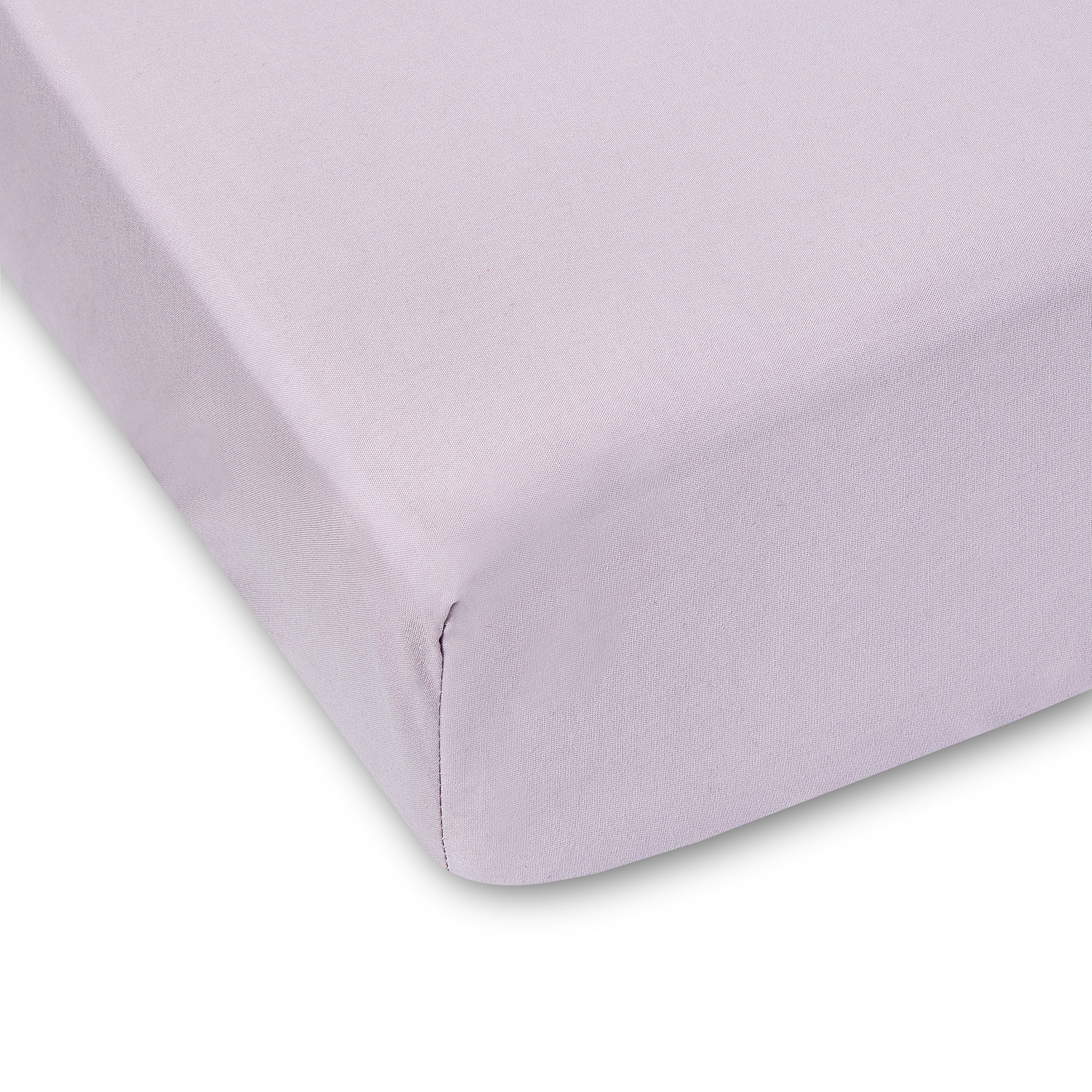 Parent's Choice Fitted Crib Sheet, 100% Cotton, Purple