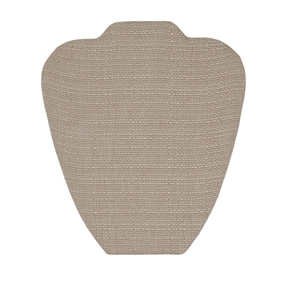 SSWBasics Linen Necklace Display Stand  Pack of 25 - Padded Jewelry Bust for Easing Pinning  Jewelry Necklace Display with Integrated Back Easel  Easel Display  7 1/8"W x 8 3/8”L