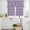 Grey Purple, variant on Orange Red Checkered Kitchen Curtains Sets for Windows 24 Inch Length, Farmhouse Buffalo Plaid Rod Pocket Window Treatments Tier Curtains and Valances Set for Bedroom/Bathroom