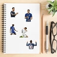 thumbnail image 3 of 50pcs World Cup Graffiti Stickers Football Star Decal, 3 of 5