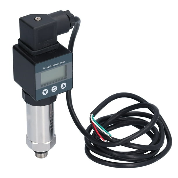 Digital Pressure Transmitter,LEFOO 05bar LCD Pressure LCD Pressure Transducer Water Pressure