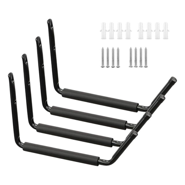 Guardoinrt 4 Pcs Crochets de Suspension pour Kayak Rangement Mural pour Vélos Support de Kayak