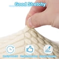 thumbnail image 5 of Uxcell Stool Covers Round, Elastic Bar Stool Covers Washable Stool Cushion Slipcover Stretchy Bar Chair Seats Cover Beige 14"-18", 5 of 7