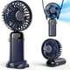 thumbnail image 1 of Ventilador portátil Koonie con base, 8 horas y 5 velocidades, recargable, 1 of 6
