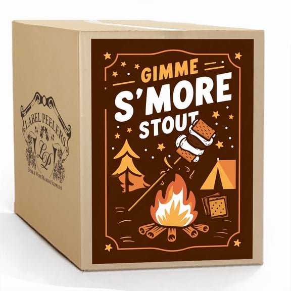 Label Peelers Gimme S'more Stout Beer Kit - Extract