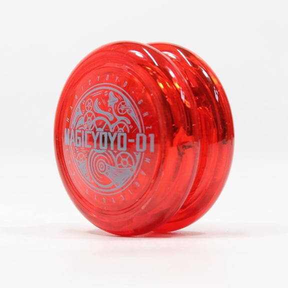 MAGICYOYO D1 GHZ Looping Yo-Yo - Polycarbonate YoYo (Red 2023)
