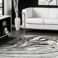 thumbnail image 6 of nuLOOM Drea Marble Abstract Area Rug, 4' 3" x 6' 3", Drea Grey, 6 of 6
