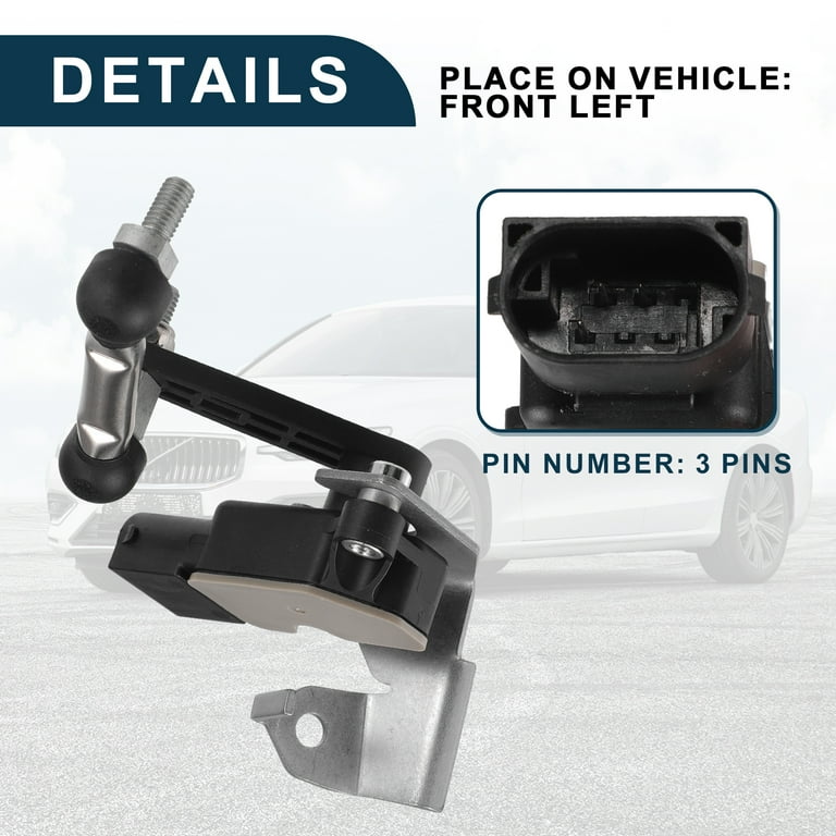 てるてる Unique Bargains Air Suspension Ride Height Level Sensor for