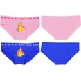 thumbnail image 6 of ToBeInStyle Girl's Pack of 6 Seamless Colorful Assortment of Princess Print Bikini Panty Briefs - Large, 6 of 8