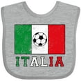 thumbnail image 3 of Inktastic Italian Soccer Boys or Girls Baby Bib, 3 of 4