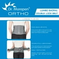 thumbnail image 2 of Dr. Morepen Lumbo Sacral Double Lock Belt Model LS-03-L, 2 of 3