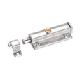 thumbnail image 1 of Pestillo de Puerta Flush de Unique Bargains, Pestillo de Barril de Seguridad de Acero Inoxidable de 4 pulgadas con Interruptor de Resorte, 1 of 4