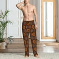 thumbnail image 5 of Bingfone 60s and 70s Aesthetic1 Mens All Over Print Sleep Pajama Pants-Small, 5 of 6