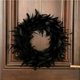 thumbnail image 5 of Moyic Guirnaldas de plumas Decoración Colgante Suministros frontales Accesorios compactos artificiales negros Adornos para festivales Kits de decoración para fiestas, 5 of 6