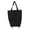 Black, variant on LAZIOEGR Foldable Shopping Cart with Wheels Multifunctional Canvas Storage Bag Portable Grocery Cart Green (11 x 7.8 in / 28 x 20 cm)