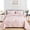 Pink, variant on Dintszyayue Botanical Queen Size Quilt Set Blue,3Pcs Plants Pattern Sketch Soft Bedspread Set Adult(90"x96")