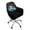 Cat Starry Cloud Music Notes, variant on Xixirimido Cute Otters Shell Coral Pattern Swivel Office Armchair Cover Stretch Computer Desk Chair Slipcover Mid Back Accent Dining Chair Covers Non-slip for Home Living Room