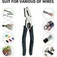 thumbnail image 4 of Industrial-Grade Multi-function Cutting Pliers - Heavy-Duty 9-in-1 Multi-functional Pliers Nail Puller with High-Leverage Design - Easily Cuts Through Thick Steel Wire Ropes, Iron Wires & Cables (Q), 4 of 7