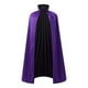 thumbnail image 1 of Capa de Halloween Accesorio de disfraz de Halloween para fiesta Disfraz de fantasía Accesorio fotográfico Violeta Negro 90 cm, 1 of 8