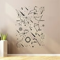 thumbnail image 2 of Star Constellations Horoscopes Symbol Different Simple Logo Astrological Chart Zodiac Sign Vinyl Wall Art Sticker Decal Home Room Wall Office Living Room Wall Decoration Decal Size(40x40 inch), 2 of 3
