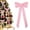 12PC-D.Pink[Double-Layer Wings], variant on NumWeiTong 24pcs Red Velvet Bows for Christmas Tree Decorations Wreath Burgundy Velvet Ribbon Garland Velvet Bows with Gold Twist Ties