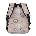 thumbnail image 4 of Balery Safari Animals Mochila Escolar Impresa, Mochila Ligera para Viajes Casual, Mochila Duradera y Cómoda Multifuncional, Mochila para Laptop-One Size, 4 of 5