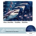 thumbnail image 2 of Shark Polyester Door Rugs - Non-Slip Floor Rugs - Machine Washable Area Rugs, 2 of 6