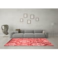 thumbnail image 3 of Ahgly Company Indoor Rectangle Abstract Red Contemporary Area Rugs, 2' x 4', 3 of 4