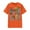 Orange, variant on Tiweut Unisex Graphic Print T Shirt Soft Casual Tee Short Sleeve Crewneck Tops Comfortable Everyday Basic Blouses,Black,L
