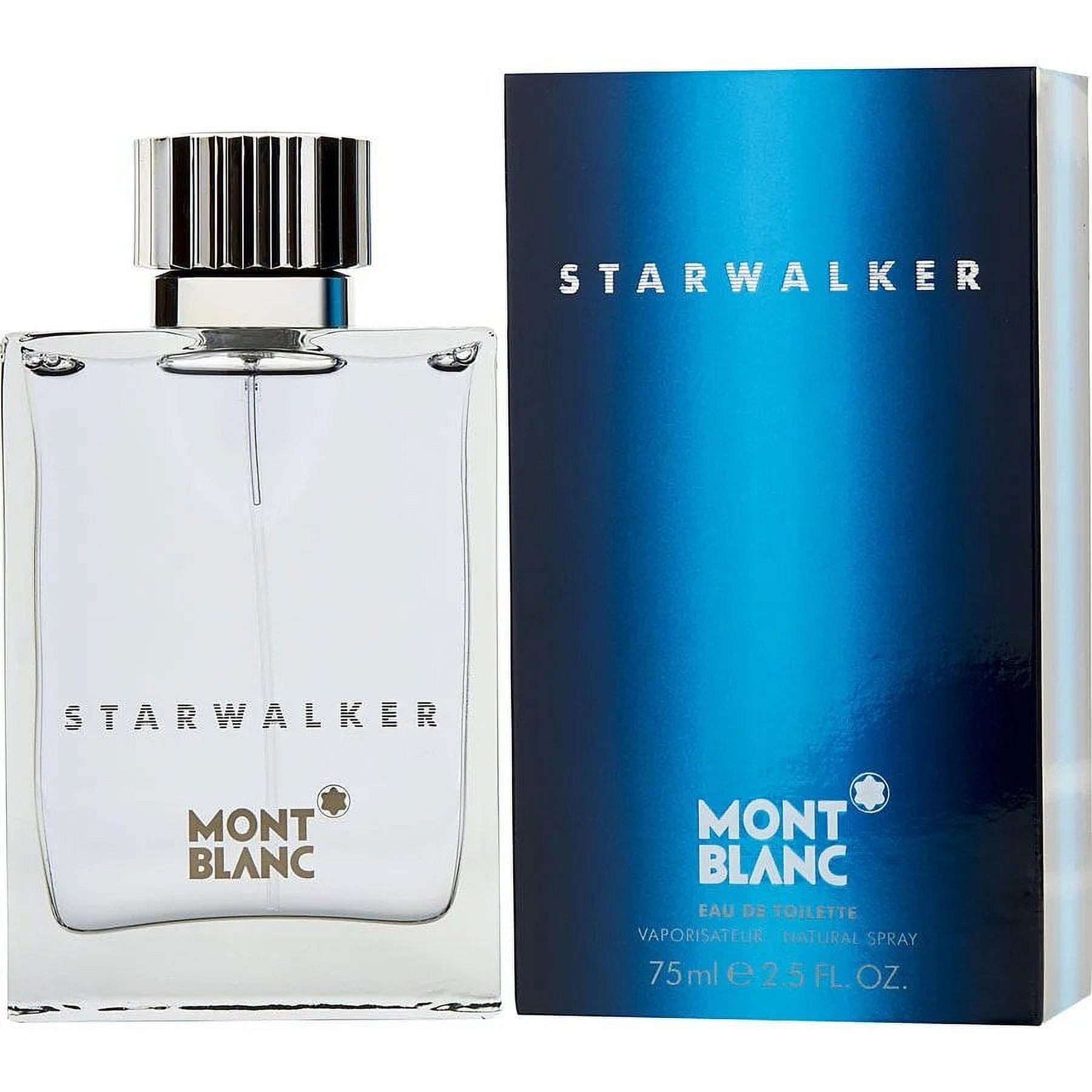 Mont Blanc STARWALKER Men's Cologne, 2.5 oz EDT Spray, Woody Spicy
