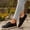 Black, variant on Norvail Womens Denim Slip On Canvas Rope Sole Fisherman Shoes, Comfortable Lightweight Casual Flats,Breathable Summer Espadrilles for Beach Vacation Daily Walking