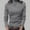 Gray, variant on Women Work Dressy Tops and Blouses High Neck Green Long Sleeve Plus Size Clothes for Women