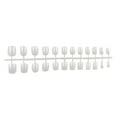 thumbnail image 1 of 24 Pack Macaroon Solid Colorful Press on Nails Artificial DIY Durable French Graceful Colorfast Acrylic Nail for Manicure Salons 2, 1 of 8