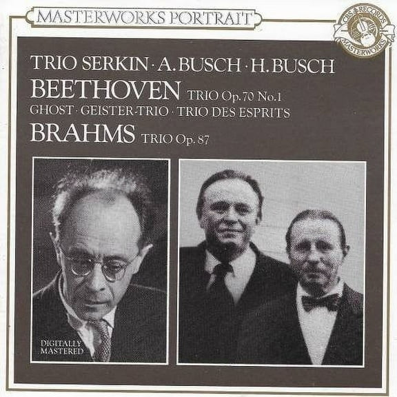 Brahms / Beethoven / Busch - Trio Op 70 No 1 - Music & Performance - CD