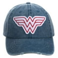 thumbnail image 1 of DC Comics Wonder Woman Logo Distressed Adjustable Hat, 1 of 4