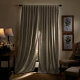 thumbnail image 5 of Martha Stewart Lucca Velvet Backtab Linen (Set of Two), 50"W x 84"L, Adult, 5 of 17