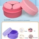 thumbnail image 4 of Tarros De Crema De Silicona Con Cuchara, Contenedores De Maquillaje De Silicona De Viaje Portátiles 3 En 1 De 12ml Para Mujeres Para Exteriores, 4 of 7