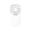 White, variant on YingYouFu Handheld Fan with Hanging Rope and Mirror, Foldable USB Charging Portable Fan, Compact Cooling Device for Travel, Office, Outdoor, Makeup Bag