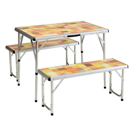 Coleman Pack Away Outdoor Picnic Set for 4