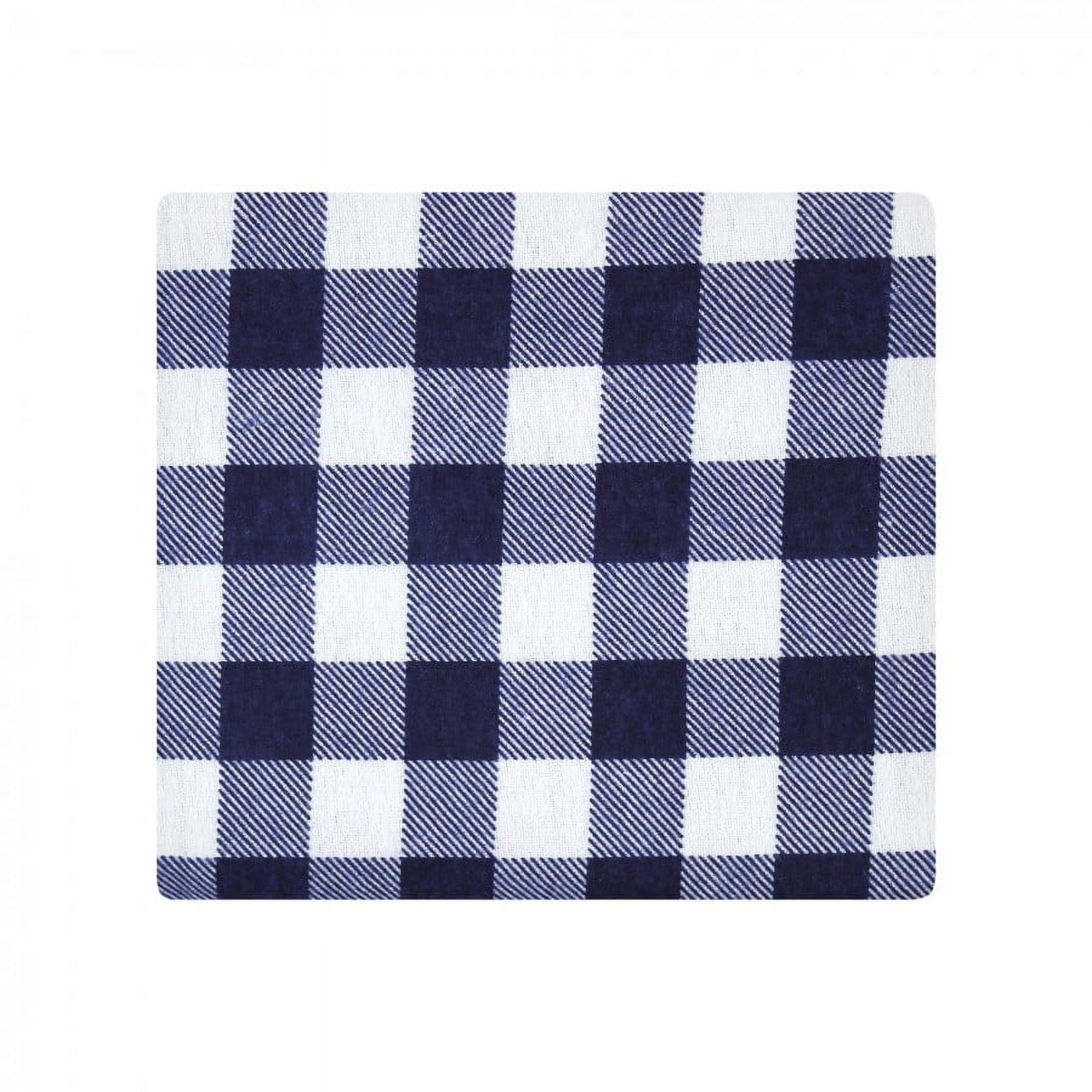 Hudson Baby Unisex Baby Cotton Poly Flannel Receiving Blankets, Apple Orchard, One Size