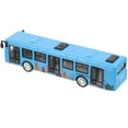 thumbnail image 4 of LEEYNEER Autobus Jouet Blanc Autobus Urbain Modèle Bleu Alliage 1 Pce Jouet Éducatif Jeu Intérieur, 4 of 8