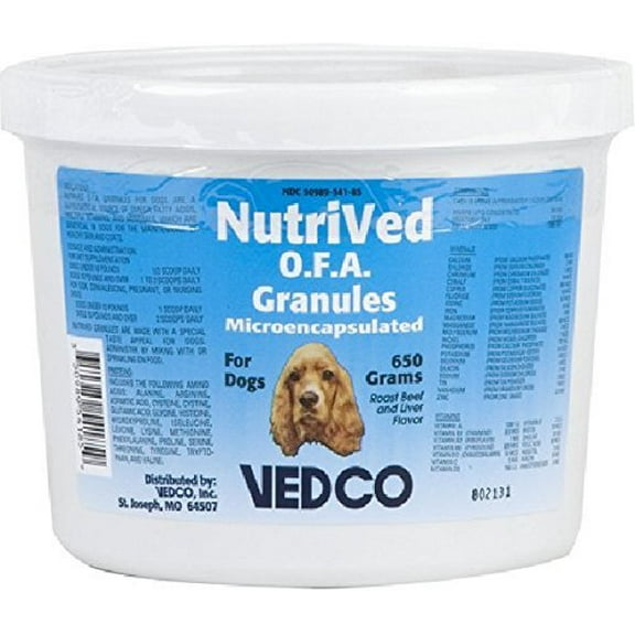 Vedco Nutrived O.F.A. Granules for Dogs, 650 gm